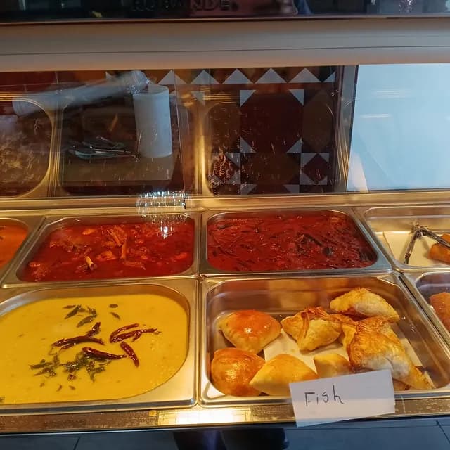 Freshly made biryani platter